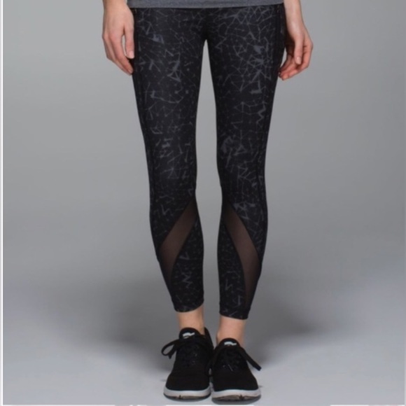 Lululemon Crushed Charcoal Inspire Tight Leggings - Picture 1 of 6